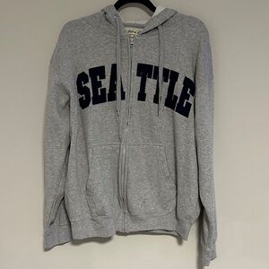 New York Popular Seattle Zip-Up Hoodie, Size XL/Extra-Large